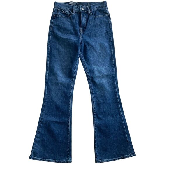 New Lucky Brand Stevie High Rise Flare Jeans Women’s Size 10 30 Dark Denim NWT - Picture 3 of 6